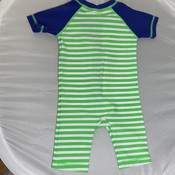 Tucker + Tate Baby One Piece Bathing suit with stripes - Picture 3 of 4
